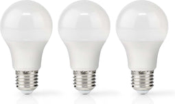 Nedis LED-Lamp E27 - A60 - 4.9 W - 470 lm - 2700 K - Warm Wit - Retrostijl - Frosted - 3 Stuks
