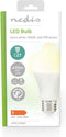 Nedis LED-Lamp E27 - A60 - 4.9 W - 470 lm - 3000 K - Wit - Retrostijl - Frosted - Bewegingsdetectie - 1 Stuks