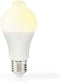 Nedis LED-Lamp E27 - A60 - 4.9 W - 470 lm - 3000 K - Wit - Retrostijl - Frosted - Bewegingsdetectie - 1 Stuks