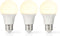 Nedis LED-Lamp E27 - A60 - 8.0 W - 806 lm - 2700 K - Warm Wit - Retrostijl - Frosted - 3 Stuks
