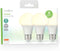 Nedis LED-Lamp E27 - A60 - 8.0 W - 806 lm - 2700 K - Warm Wit - Retrostijl - Frosted - 3 Stuks