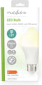 Nedis LED-Lamp E27 - A60 - 8.5 W - 806 lm - 3000 K - Wit - Retrostijl - Frosted - Bewegingsdetectie - 1 Stuks