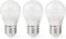 Nedis LED-Lamp E27 - G45 - 4.9 W - 470 lm - 2700 K - Warm Wit - Retrostijl - Frosted - 3 Stuks
