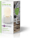 Nedis LED-Lamp met Draadloze Lader - Dimmer - Op Product - Qi - 10 W - Met dimfunctie - Warm Wit - 3000 K