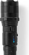 Nedis LED-Zaklamp - Batterij Gevoed - 3.7 V DC - 10 W - Ingebouwde Lithium-Ion - Incl. batterij(en) - Oplaadbaar - Nominale lichtstroom: 1000 lm - Lichtbereik: 110 m - Stralingshoek: 9.5 °
