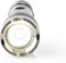 Nedis LED-Zaklamp - Batterij Gevoed - 4,5 V - 3 W - 2x AA - Incl. batterijen - Nominale lichtstroom: 150 lm - Lichtbereik: 120 m - Stralingshoek: 46.1 ° - 10000 Schakelcycli