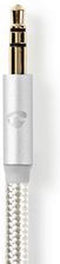 Nedis Lightning-Adapter - Apple Lightning 8-Pins - 3,5 mm Male - Verguld - 1.00 m - Rond - Nylon