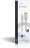 Nedis Lightning Kabel - USB 2.0 - Apple Lightning 8-Pins - USB-A Male - 480 Mbps - Verguld - 2.00 m - Rond - Gevlochten / Nylon - Aluminium - Cover Window Box