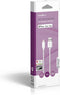 Nedis Lightning Kabel - USB 2.0 - Apple Lightning 8-Pins - USB-A Male - 480 Mbps - Vernikkeld - 1.00 m - Rond - PVC - Wit - Doos