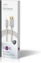 Nedis Lightning Kabel - USB 2.0 - Apple Lightning 8-Pins - USB-A Male - 480 Mbps - Verguld - 2.00 m - Rond - Gevlochten / Nylon - Aluminium - Cover Window Box