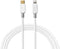Nedis Lightning Kabel - USB 2.0 - Apple Lightning 8-Pins - USB-C Male - 480 Mbps - Verguld - 2.00 m - Rond - PVC - Wit - Window Box