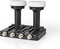 Nedis LNB - Quad Monoblock 6° - Outputs: 4x F-connector - Ruisbereik: 0.85 dB - Conversiewinst: 52 - 67 dB - Zwart - Geschikt voor: Astra+ / Hotbird