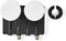 Nedis LNB - Twin Monoblock 6° - Outputs: 2x F-connector - Ruisbereik: 0.85 dB - Conversiewinst: 52 - 67 dB - Zwart - Geschikt voor: Astra+ / Hotbird
