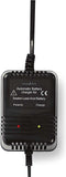 Nedis Loodzuuracculader - 2.3 / 6.9 / 13.8 V DC - 0.6 A - Druppelladen - Type C (CEE 7/16) - Accuklemmen - Batterijtype: AGM / Gel / Loodzwavel / SLA / VRLA - Zwart