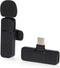 Nedis Microfoon - Gebruikt voor: Notebook / Smartphone / Tablet - Draadloos / USB Type-C - USB-C Female - Aan/uit knop