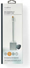 Nedis Mini DisplayPort-Kabel - DisplayPort 1.2 - Mini-DisplayPort Male - DVI-D 24+1-Pins Female - 21.6 Gbps - Verguld - 0.20 m - Rond - Gevlochten - Zilver - Cover Window Box