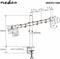 Nedis Monitorbeugel voor Bureaus - 2 Schermen - 15 - 32