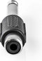 Nedis Mono-Audioadapter - 6,35 mm Male - RCA Female - Vernikkeld - Recht - ABS - Zwart - 1 Stuks - Doos