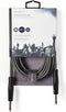 Nedis Mono-Audiokabel - 6,35 mm Male - 6,35 mm Male - Vernikkeld - 5.00 m - Rond - PVC