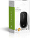 Nedis Muis - Draadloos - 800 / 1200 / 1600 dpi - Instelbare DPI - Aantal knoppen: 4 - Tweehandig
