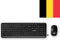 Nedis Muis en Toetsenbord - Set - Draadloos - Muis- en toetsenbordverbinding: USB - 800 / 1200 / 1600 dpi - Instelbare DPI - AZERTY - Belgisch