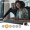 Nedis Muis en Toetsenbord - Set - Draadloos - Muis- en toetsenbordverbinding: USB - 800 / 1200 / 1600 dpi - Instelbare DPI - QWERTY - Scandinavisch
