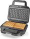 Nedis Multi grill - Grill / Sandwich / Waffle - 700 W - 22 x 12.5 cm - Automatische temperatuurregeling - Kunststof / Roestvrij Staal