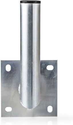 Nedis Muurbeugel voor Satellietschotel - Afstand tot de Muur: 150 mm - Diameter klem: 48 mm - Maximale schotelgrootte: 100 cm - Staal - Zilver