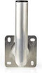 Nedis Muurbeugel voor Satellietschotel - Afstand tot de Muur: 250 mm - Diameter klem: 50 mm - Maximale schotelgrootte: 100 cm - Aluminium - Zilver