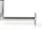 Nedis Muurbeugel voor Satellietschotel - Afstand tot de Muur: 450 mm - Diameter klem: 50 mm - Maximale schotelgrootte: 100 cm - Aluminium - Zilver