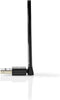 Nedis Netwerk-Dongel - Wi-Fi - AC600 - 2.4/5 GHz (Dual Band) - USB2.0 - Wi-Fi-snelheid totaal: 600 Mbps - Windows 10 / Windows 7 / Windows 8