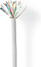 Nedis Netwerk Kabel Rol - CAT5e - Stranded - SF/UTP - Koper - 100.0 m - Binnenshuis - Rond - PVC - Grijs - Gift Box