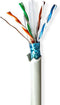 Nedis Netwerk Kabel Rol - CAT6 - Solid - F/UTP - Koper - 50.0 m - Binnenshuis - Rond - LSZH - Grijs - Trekdoos