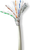 Nedis Netwerk Kabel Rol - CAT6a - Solid - S/FTP - Koper - 100.0 m - Binnenshuis - Rond - LSZH - Grijs - Gift Box