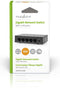 Nedis Netwerk-Switch - Bekabelde snelheid: Gigabit - Aantal ethernetpoorten: 5