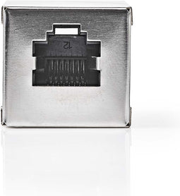 Nedis Netwerkkoppeling - CAT5e / CAT6 - Afgeschermd - RJ45 Female - RJ45 Female - Recht - Metaal - Doos