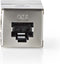 Nedis Netwerkkoppeling - CAT6 - Afgeschermd - RJ45 Female - RJ45 Female - Recht - Metaal - Doos