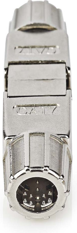 Nedis Netwerkkoppeling - CAT7 - Afgeschermd - RJ45 Female - RJ45 Female - Recht - Metaal - Doos