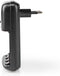 Nedis NiMH-Batterijlader AA / AAA - 1.2 / 9 V DC - 0.5 A - Druppelladen - Type C (CEE 7/16) - Batterijtype: AA / AAA / E-Blok (9V) - Zwart