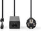 Nedis Notebook-Adapter - 45 W - 18.5 / 19 / 20 V DC - 3.0 A - Type-F (CEE 7/7)