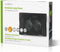 Nedis Notebookstandaard - Aantal ventilatoren: 2 - USB Gevoed - Aantal standen: 4 - 18