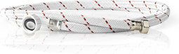 Nedis Nylon Toevoerslang - 1/2'' - 3/4'' - 10 Bar - 90 °C - 2.00 m - Toepassing: Schotel / Wasmachine - Nylon - Rood / Wit