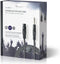Nedis Ongebalanceerde Audiokabel - XLR 3-Pins Female - 6,35 mm Male - Vernikkeld - 10.0 m - Rond - PVC - Donkergrijs - Gift Box