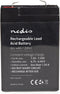 Nedis Oplaadbare Loodaccu - Lead-Acid - Oplaadbaar - 6 V - 4000 mAh