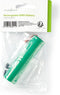 Nedis Oplaadbare NiMH-Batterij - 2.4 V DC - Oplaadbaar - 2400 mAh - Voorgeladen - 1-Polybag - N/A - Soldeertab - Groen