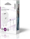 Nedis Oplader - 12 W - Snellaad functie - 2.4 A - Outputs: 1 - USB-A - Micro-USB - 1.00 m - Single Voltage Output