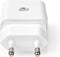 Nedis Oplader - 12 W - Snellaad functie - 2.4 A - Outputs: 1 - USB-A - Micro-USB - 1.00 m - Single Voltage Output