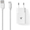 Nedis Oplader - 12 W - Snellaad functie - 2.4 A - Outputs: 1 - USB-A - Micro-USB - 1.00 m - Single Voltage Output