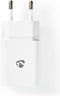 Nedis Oplader - 12 W - Snellaad functie - 2.4 A - Outputs: 1 - USB-A - Micro-USB - 1.00 m - Single Voltage Output