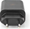 Nedis Oplader - 18 W - Snellaad functie - 1.5 / 2.0 / 3.0 A - Outputs: 1 - USB-A - Geen Kabel Inbegrepen - Automatische Voltage Selectie